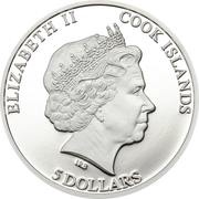 5 Dollars - Elizabeth II Pontificatus Benedicti XVI obverse image