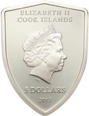 5 Dollars - Elizabeth II Ferrari obverse image
