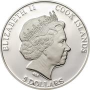 5 Dollars - Elizabeth II Claudia Cardinale obverse image