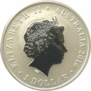 1 Dollar - Elizabeth II 4th Portrait - World Expo - Australian Pavilion obverse image