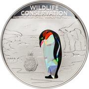 5 Dollars - Elizabeth II Penguin, Cook Islands, 2013 reverse image