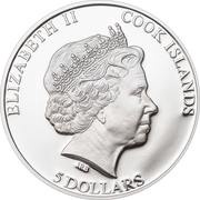 5 Dollars - Elizabeth II Resignation of Benedict XVI obverse image