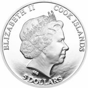 5 Dollars - Elizabeth II Tiger obverse image