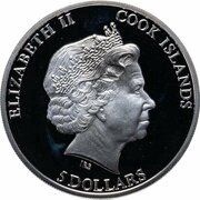 5 Dollars - Elizabeth II Santa Claus obverse image