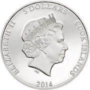5 Dollars - Elizabeth II Tina Maze obverse image