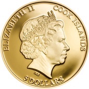5 Dollars - Elizabeth II Honey Bee obverse image