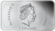 5 Dollars - Elizabeth II Chocolate obverse image