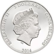5 Dollars - Elizabeth II 80th Birthday of the Empress obverse image