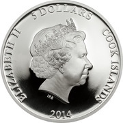 5 Dollars - Elizabeth II San Giovanni in Laterano obverse image
