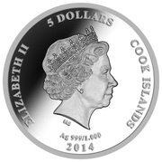 5 Dollars - Elizabeth II John Paul II obverse image
