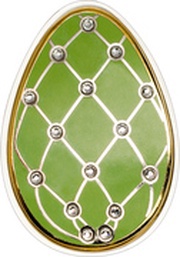 5 Dollars - Elizabeth II Imperial Egg, Cook Islands, 2015 reverse image