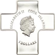 5 Dollars - Elizabeth II Death of Pope John Paul II obverse image