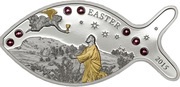 5 Dollars - Elizabeth II Easter, Cook Islands, 2015 reverse image