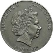 5 Dollars - Elizabeth II Narwhal obverse image