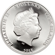 5 Dollars - Elizabeth II Friends in UFO obverse image