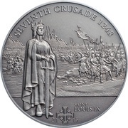 5 Dollars - Elizabeth II 7th Crusade, Cook Islands, 2015 reverse image