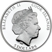 5 Dollars - Elizabeth II Angkor Wat obverse image
