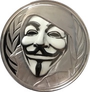 5 Dollars - Elizabeth II Guy Fawkes, Cook Islands, 2016 reverse image