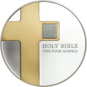 5 Dollars - Elizabeth II The Four Gospels, Cook Islands, 2016 reverse image