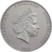 5 Dollars - Elizabeth II Flying Dutchman obverse image