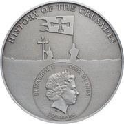 5 Dollars - Elizabeth II 9th Crusade obverse image