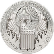 5 Dollars - Elizabeth II Fantastic Beasts and Where to Find Them, Cook Islands, 2017 reverse image