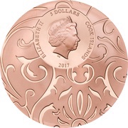 5 Dollars - Elizabeth II Red Dawn obverse image