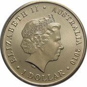 1 Dollar - Elizabeth II 4th Portrait - Young Collectors - Blowfly obverse image