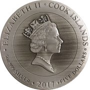 5 Dollars - Elizabeth II Gods of Olympus obverse image