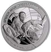 5 Dollars - Elizabeth II Spider-Man, Cook Islands, 2017 reverse image