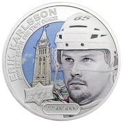 5 Dollars - Elizabeth II Erik Karlsson, Cook Islands, 2017 reverse image