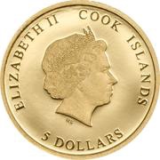5 Dollars - Elizabeth II Pope Benedict XVI obverse image