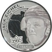 5 Dollars - Elizabeth II Jack Eichel, Cook Islands, 2017 reverse image