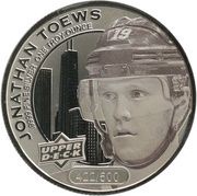 5 Dollars - Elizabeth II Jonathan Toews, Cook Islands, 2017 reverse image