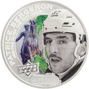 5 Dollars - Elizabeth II Patrice Bergeron, Cook Islands, 2017 reverse image
