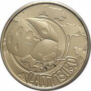 1 Dollar - Elizabeth II 4th Portrait - Young Collectors - Ladybird, Australia, 2010 reverse image