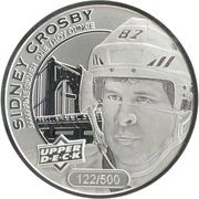 5 Dollars - Elizabeth II Sidney Crosby, Cook Islands, 2017 reverse image