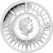 5 Dollars - Elizabeth II Captain Cook: Transit of Venus obverse image