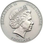 5 Dollars - Elizabeth II Bald Eagle obverse image