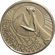 1 Dollar - Elizabeth II 4th Portrait - Young Collectors - Praying Mantis, Australia, 2010 reverse image