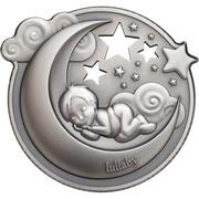 5 Dollars - Elizabeth II Lullaby – Dreaming Boy, Cook Islands, 2018 reverse image