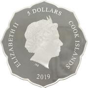 5 Dollars - Elizabeth II Japanese Emperor's Coronation obverse image
