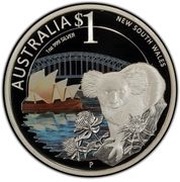 1 Dollar - Elizabeth II 4th Portrait - Koala - New South Wales, Australia, 2010 reverse image