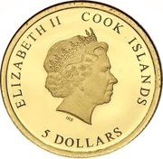 5 Dollars - Elizabeth II Fall of Berlin Wall obverse image