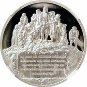 5 Dollars - Elizabeth II Mayflower, Cook Islands, 2020 reverse image