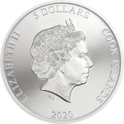 5 Dollars - Elizabeth II Chameleon obverse image