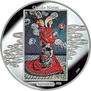5 Dollars - Elizabeth II La Japonaise, Cook Islands, 2020 reverse image
