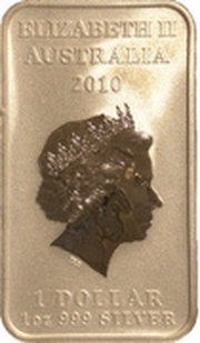 1 Dollar - Elizabeth II 4th Portrait - Dolphin Dreaming obverse image
