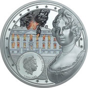 5 Dollars - Elizabeth II White House obverse image