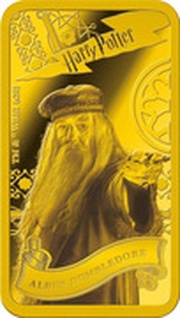 5 Dollars - Elizabeth II Albus Dumbledore, Cook Islands, 2020 reverse image